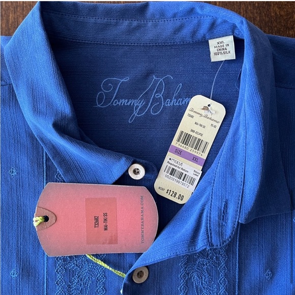 Tommy Bahama silk wai-tiki ss shirt - Picture 7 of 12